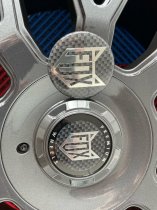 NEW 19 INCH FOX VR3 ALLOY WHEELS IN GUNMETAL WITH POLISHED LIP AND DEEPER 9" REARS 5x120/112