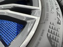 USED 18 INCH GENUINE BMW STYLE 790 M SPORT G20 3 SERIES ALLOY WHEELS, NEAR UNMARKED ,WIDE REAR INC TYRES AND TPMS 5x112