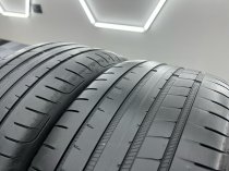 USED 18 INCH GENUINE BMW STYLE 790 M SPORT G20 3 SERIES ALLOY WHEELS, NEAR UNMARKED ,WIDE REAR INC TYRES AND TPMS 5x112