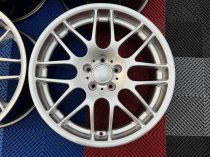 NEW 19 INCH CSL 8081 STYLE ALLOY WHEELS IN HYPER SILVER, WITH VERY DEEP CONCAVE 9.5″ ET27 REAR 5x120