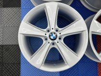 USED 19 INCH GENUINE BMW STYLE 128 5 SPOKE ALLOY WHEELS,EXCELLENT CONDITION EX DISPLAY 5x120