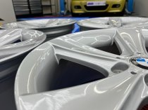 USED 19 INCH GENUINE BMW STYLE 128 5 SPOKE ALLOY WHEELS,EXCELLENT CONDITION EX DISPLAY 5x120