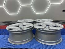 USED 19 INCH GENUINE BMW STYLE 128 5 SPOKE ALLOY WHEELS,EXCELLENT CONDITION EX DISPLAY 5x120