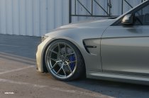 NEW 20 INCH VEEMANN VC580R ALLOY WHEELS IN CARBON MACHINED, DEEPER CONCAVE ALL ROUND WITH 10.5" REARS 5x120
