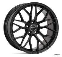 NEW 20 INCH VEEMANN VC520 ALLOY WHEELS IN GLOSS BLACK WITH DEEPER CONCAVE 10.5″ REARS 5X120