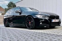 NEW 20 INCH VEEMANN VC520 ALLOY WHEELS IN GLOSS BLACK WITH DEEPER CONCAVE 10.5" REARS 5X120