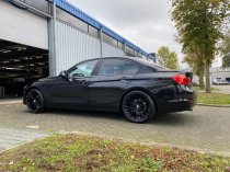 NEW 20 INCH VEEMANN VC520 ALLOY WHEELS IN GLOSS BLACK WITH DEEPER CONCAVE 10.5" REARS 5X120