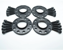 NEW 10/12/15/20/25mm BLACK BIMECC WHEEL SPACERS - (2 PAIRS INC BOLTS ) 5x120 72.6 CB