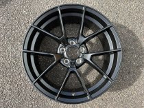 NEW 19" CS STYLE ALLOY WHEELS IN SATIN BLACK WITH WIDER 9.5" REAR
