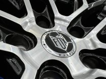 NEW 18 INCH FOX BMA S1 ALLOY WHEELS IN GLOSS BLACK WITH POLISHED FACE, DEEPER CONCAVE 8.5" REAR OPTION 5x120