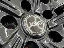 NEW 18" JOKA VIESTE ALLOY WHEELS IN GLOSS BLACK 1000KG LOAD RATED