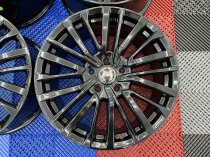 New 18 Inch Joka Vieste Palmerston Style Alloy Wheels In Gloss Black VW Transporter T5 T6 1000Kg Load Rating 5x120
