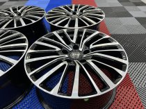 New 18 Inch Joka Vieste Palmerston Style Alloy Wheels In Gloss Black With Polished Face VW Transporter T5 T6 1000Kg Load Rating 5x120