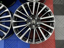 New 18 Inch Joka Vieste Palmerston Style Alloy Wheels In Gloss Black With Polished Face VW Transporter T5 T6 1000Kg Load Rating 5x120