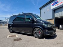New 18 Inch Joka Vieste Palmerston Style Alloy Wheels In Gloss Black With Polished Face VW Transporter T5 T6 1000Kg Load Rating 5x120