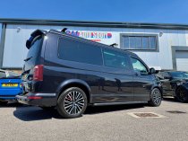 New 18 Inch Joka Vieste Palmerston Style Alloy Wheels In Gloss Black With Polished Face VW Transporter T5 T6 1000Kg Load Rating 5x120