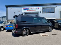 New 18 Inch Joka Vieste Palmerston Style Alloy Wheels In Gloss Black With Polished Face VW Transporter T5 T6 1000Kg Load Rating 5x120