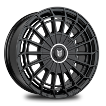 NEW 18″ FOX WX1 ALLOY WHEELS IN SATIN BLACK LOAD RATED 1000KG 5X108/120