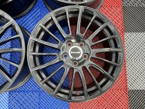 Used 17 Inch Genuine Borbet LS2 Alloy Wheels in Satin Black, ET45, 5x112