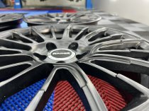 Used 17 Inch Genuine Borbet LS2 Alloy Wheels in Satin Black, ET45, 5x112