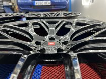 NEW 19 INCH ISPIRI ISR10 ALLOY WHEELS IN GLOSS BLACK WITH DEEP CONCAVE ALL ROUND 9.5/10" 5x112