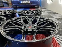 NEW 19 INCH ISPIRI ISR10 ALLOY WHEELS IN GLOSS BLACK WITH DEEP CONCAVE ALL ROUND 9.5/10" 5x112