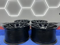 NEW 19 INCH ISPIRI ISR10 ALLOY WHEELS IN GLOSS BLACK WITH DEEP CONCAVE ALL ROUND 9.5/10" 5x112