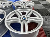 USED 19" GENUINE BMW STYLE 351 F10 M SPORT ALLOY WHEELS,FULLY REFURBED WITH WIDE REARS