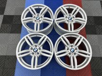 USED 19″ GENUINE BMW STYLE 351 F10 M SPORT ALLOY WHEELS,FULLY REFURBED WITH WIDE REARS