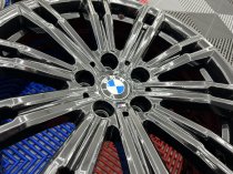 USED 18" GENUINE BMW G20 3 SERIES STYLE 790 M SPORT ALLOY WHEELS,WIDE REAR, FULLY REFURBED IN GLOSS BLACK