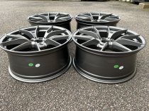 NEW 19 INCH CS STYLE ALLOY WHEELS IN SATIN GUNMETAL WITH WIDER 9.5" REAR 5x120