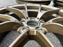 NEW 19 INCH CS STYLE ALLOY WHEELS IN BRONZE WITH WIDER 9.5" REAR 5x120