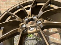 NEW 19 INCH CS STYLE ALLOY WHEELS IN BRONZE WITH WIDER 9.5" REAR 5x120