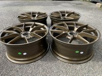 NEW 19" CS STYLE ALLOY WHEELS IN GLOSS BRONZE WITH WIDER 9.5" REAR