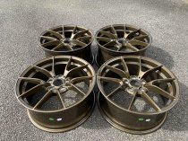 NEW 19 INCH CS STYLE ALLOY WHEELS IN BRONZE WITH WIDER 9.5" REAR 5x120