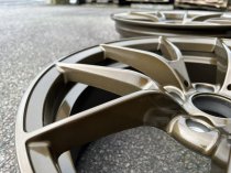 NEW 19 INCH CS STYLE ALLOY WHEELS IN BRONZE WITH WIDER 9.5" REAR 5x120