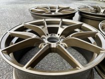 NEW 19 INCH CS STYLE ALLOY WHEELS IN BRONZE WITH WIDER 9.5" REAR 5x120