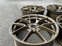 NEW 19 INCH CS STYLE ALLOY WHEELS IN BRONZE WITH WIDER 9.5" REAR 5x120