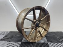 New 19 Inch CS Style Alloy Wheels In Matt Bronze, Flow Formed With Wider 9.5" Rear 763 5x120