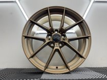 New 19 Inch CS Style Alloy Wheels In Matt Bronze, Flow Formed With Wider 9.5" Rear 763 5x120