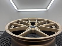 New 19 Inch CS Style Alloy Wheels In Matt Bronze, Flow Formed With Wider 9.5" Rear 763 5x120
