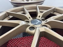 New 19 Inch CS Style Alloy Wheels In Matt Bronze, Flow Formed With Wider 9.5" Rear 763 5x120
