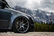 NEW 18 INCH VEEMANN V-FS23 ALLOY WHEELS IN GLOSS GRAPHITE WITH DEEPER CONCAVE 9" ET38 ALL ROUND 5x120