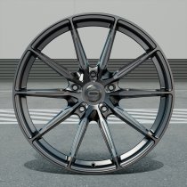 NEW 19 INCH C9 CORTEZ ALLOY WHEELS IN MATT BLACK WITH DEEPER CONCAVE 9.5" REARS 5x120