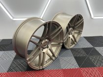 NEW 19 INCH STROM STR3 ALLOY WHEELS IN SATIN BRONZE WITH DEEPER CONCAVE 10" REAR OPTION 5x120