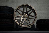 NEW 19 INCH STROM STR3 ALLOY WHEELS IN SATIN BRONZE WITH DEEPER CONCAVE 10" REAR OPTION 5x120