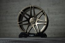NEW 19 INCH STROM STR3 ALLOY WHEELS IN SATIN BRONZE WITH DEEPER CONCAVE 10" REAR OPTION 5x120