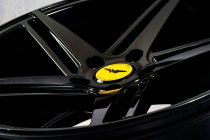 NEW 19 INCH VEEMANN V-FS31 ALLOY WHEELS IN GLOSS BLACK WITH DEEPER CONCAVE 9.5" REAR OPTION 5x112