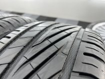 USED 17 INCH GENUINE ALPINA CLASSIC SOFTLINE ALLOY WHEELS, FULLY REFURBED INC ALL CAPS + VG UNIROYAL TYRES 5x120