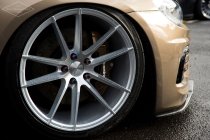 NEW 18 INCH VEEMANN V-FS25 ALLOY WHEELS IN SILVER MACHINED WITH DEEPER CONCAVE 9" REAR OPTION 5x120